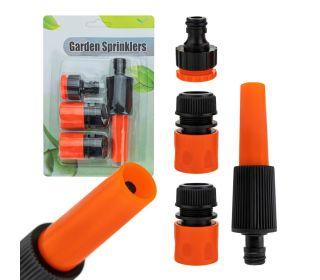 ZESTAW ZŁĄCZEK OGRODOWYCH DO WĘŻA NA KRAN 4 SZTUKI